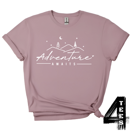 Adventure Awaits - White