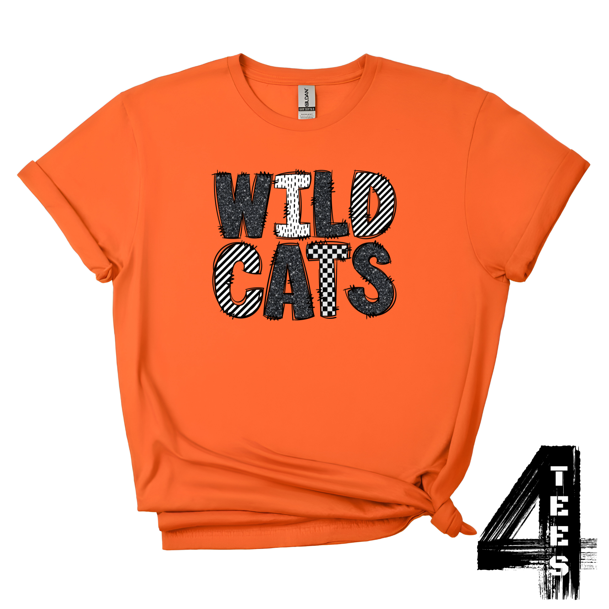 Wildcats Doodle Letters