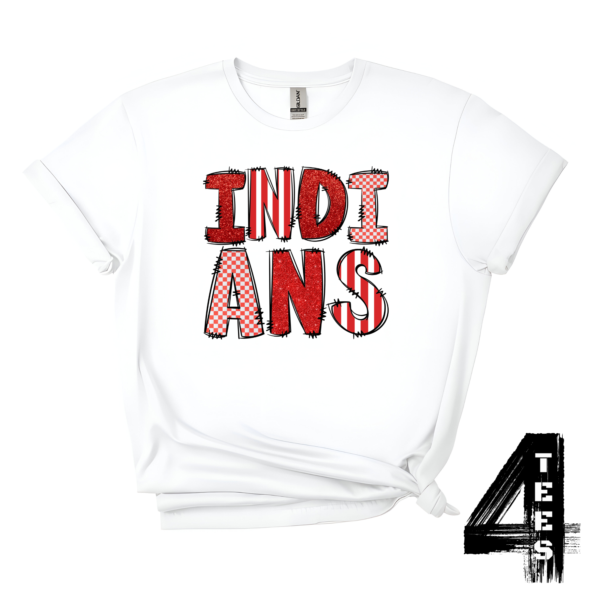 Indians Doodle Letters