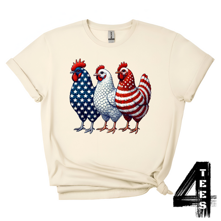 American Flag Chickens