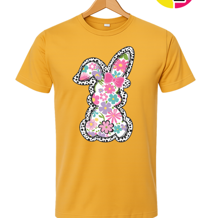 Floral Easter Bunny