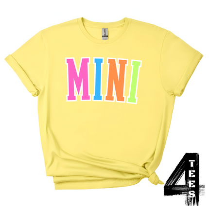 MINI - Multi-Color Varsity Letters