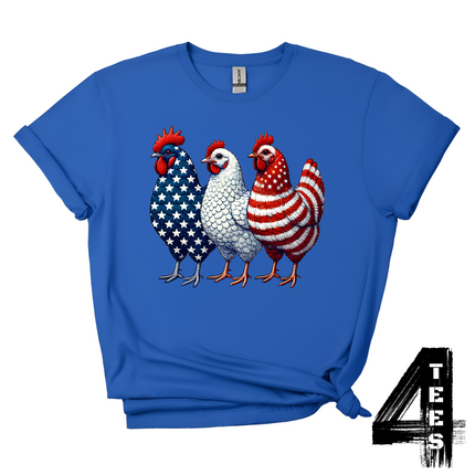 American Flag Chickens