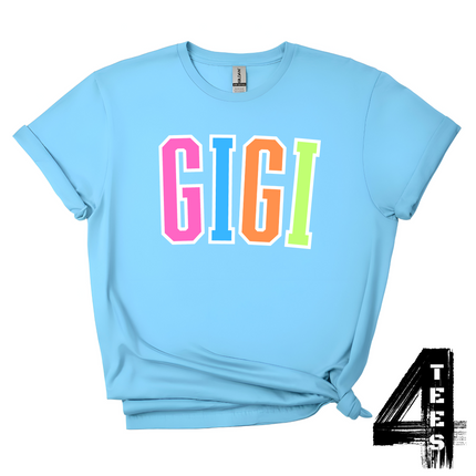 GIGI - Multi-Color Varsity Letters