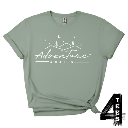 Adventure Awaits - White