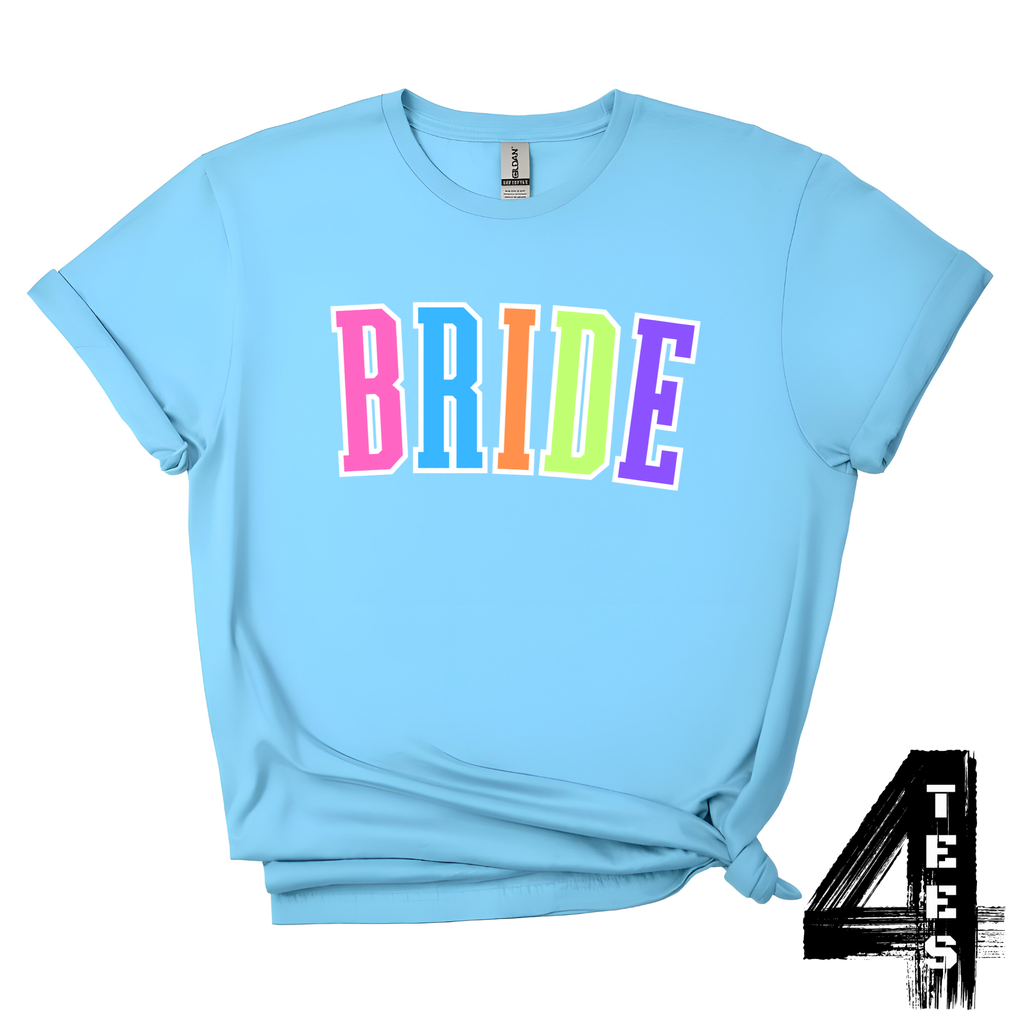 BRIDE - Multi-Color Varsity Letters