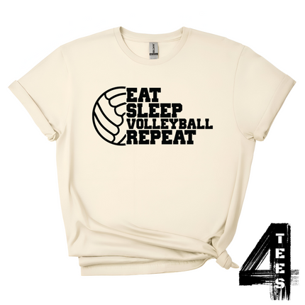 Eat Sleep Volleyball Repeat