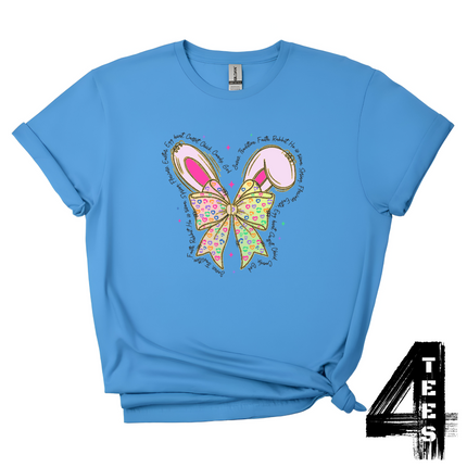 Glitter Bunny Bow