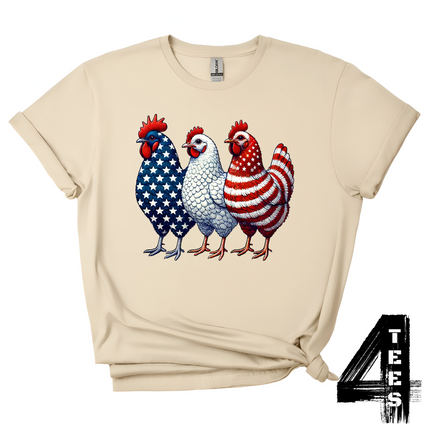 American Flag Chickens