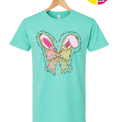 Glitter Bunny Bow