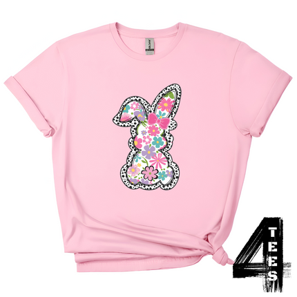 Floral Easter Bunny
