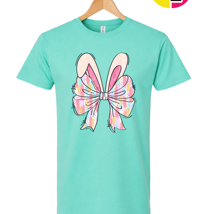 Pastel Bunny Bow