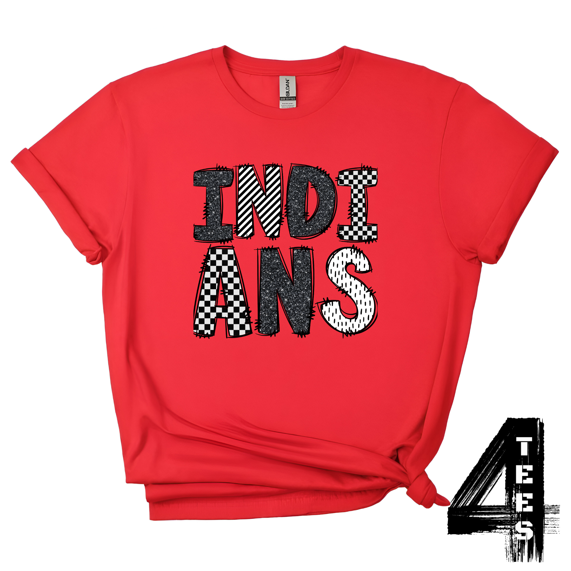 Indians Doodle Letters