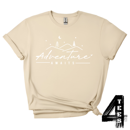 Adventure Awaits - White