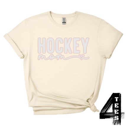 Hockey Mom - white
