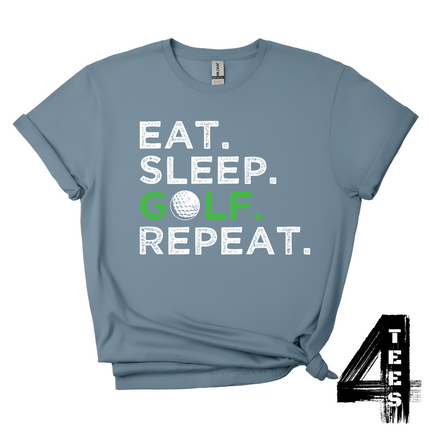 Eat Sleep Golf Repeat