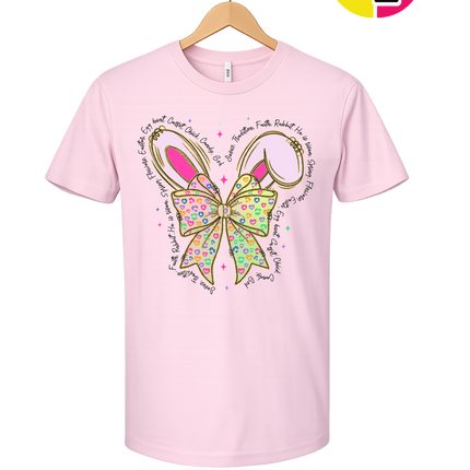 Glitter Bunny Bow