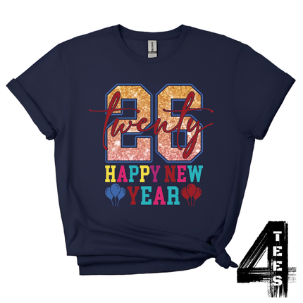 Colorful Happy New Year