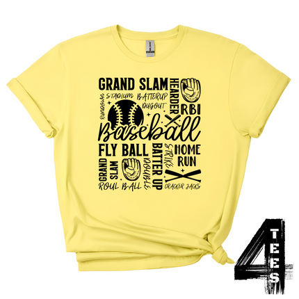 Grand Slam Baseball Collage