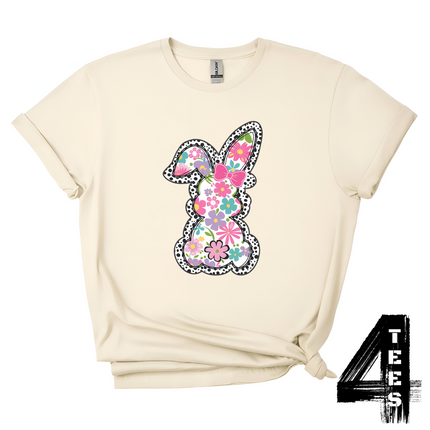 Floral Easter Bunny