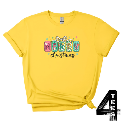 Colourful Merry Christmas