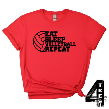 Eat Sleep Volleyball Repeat