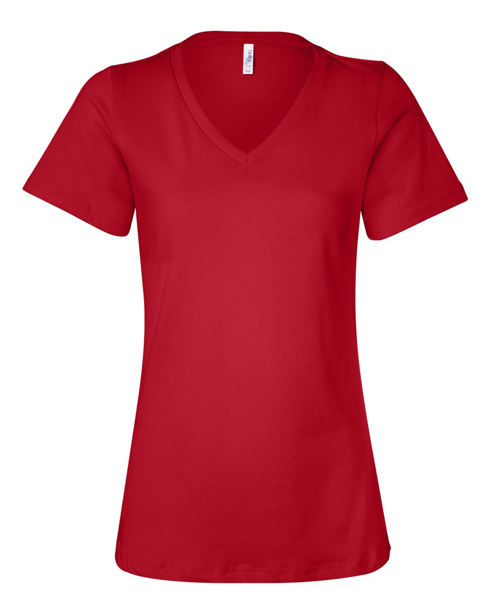 BELLA + CANVAS - Women’s Relaxed Jersey V-Neck Tee - 6405