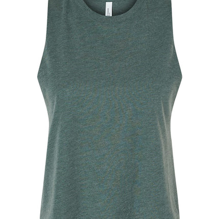 Women's Racerback Crop Tank - 6682