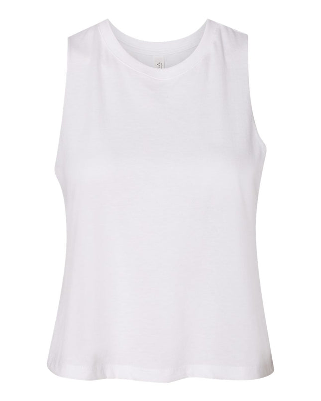 Women's Racerback Crop Tank - 6682