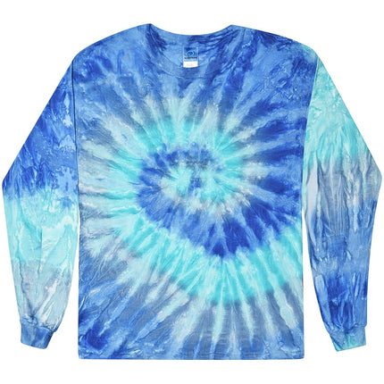 Unisex Tie-Dyed Long Sleeve T-Shirt - 2000
