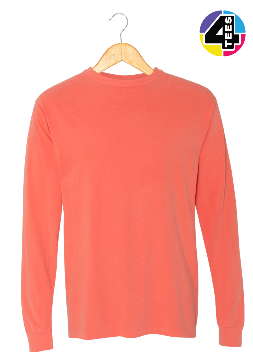 Comfort Colors Garment-Dyed Heavyweight Long Sleeve T-Shirt