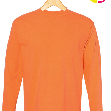 Comfort Colors Garment-Dyed Heavyweight Long Sleeve T-Shirt