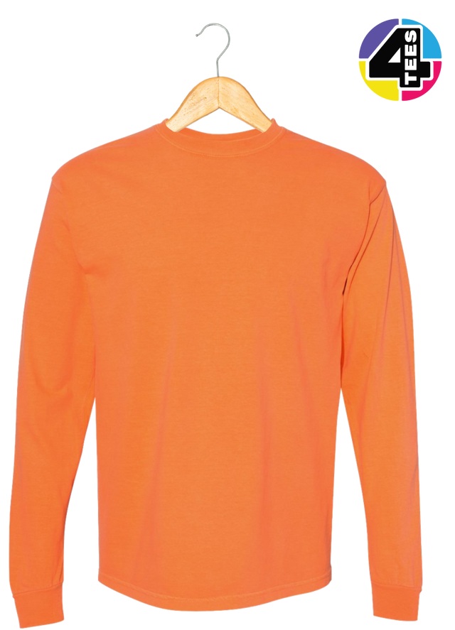 Comfort Colors Garment-Dyed Heavyweight Long Sleeve T-Shirt
