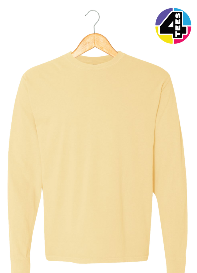 Comfort Colors Garment-Dyed Heavyweight Long Sleeve T-Shirt