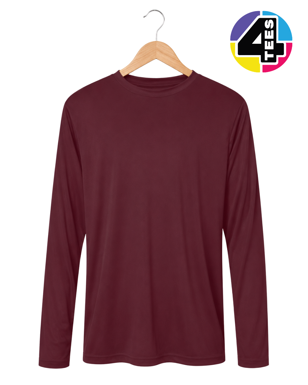 Core365 Unisex Capital Long Sleeve Performance T-Shirt
