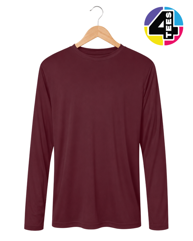 Core365 Unisex Capital Long Sleeve Performance T-Shirt