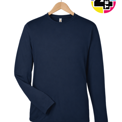 Core365 Unisex Capital Long Sleeve Performance T-Shirt