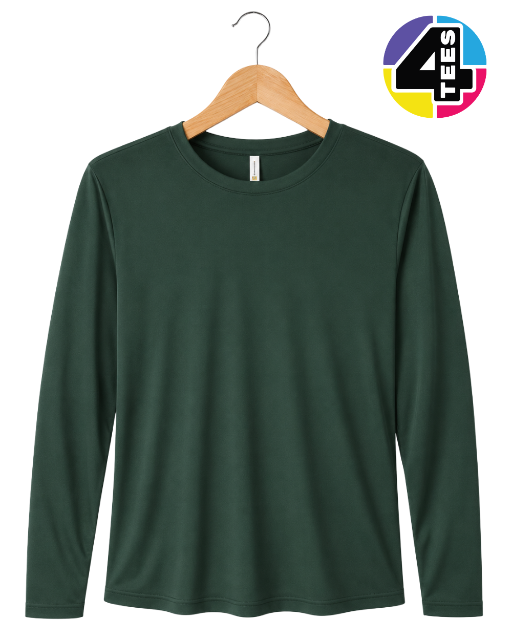 Core365 Unisex Capital Long Sleeve Performance T-Shirt