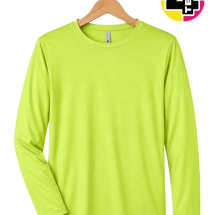 Core365 Unisex Capital Long Sleeve Performance T-Shirt