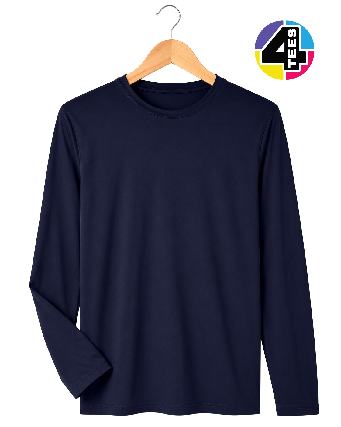 Core365 Unisex Fusion ChromaSoft™ Performance Long Sleeve T-Shirt