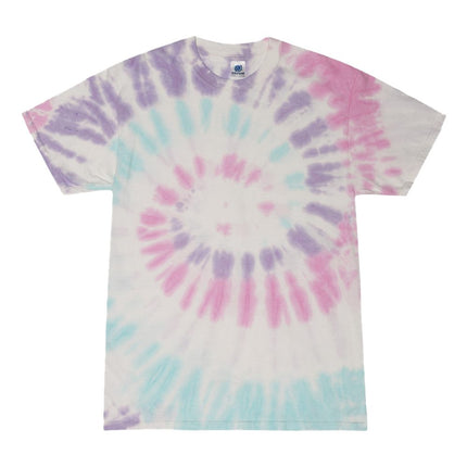Youth Multi-Color Tie-Dyed T-Shirt - 1000Y