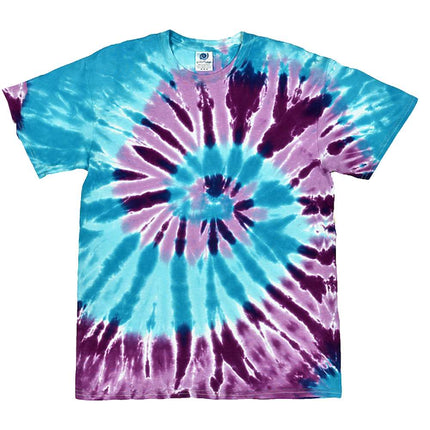 Youth Multi-Color Tie-Dyed T-Shirt - 1000Y