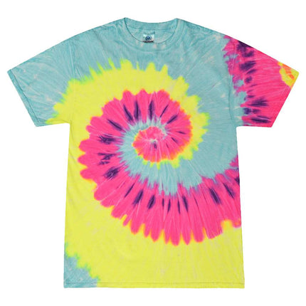 Youth Multi-Color Tie-Dyed T-Shirt - 1000Y