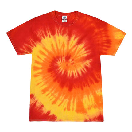 Youth Multi-Color Tie-Dyed T-Shirt - 1000Y