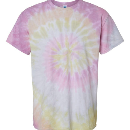 Youth Multi-Color Tie-Dyed T-Shirt - 1000Y