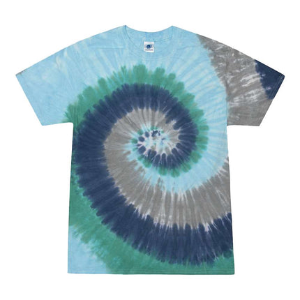 Youth Multi-Color Tie-Dyed T-Shirt - 1000Y
