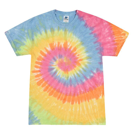 Youth Multi-Color Tie-Dyed T-Shirt - 1000Y