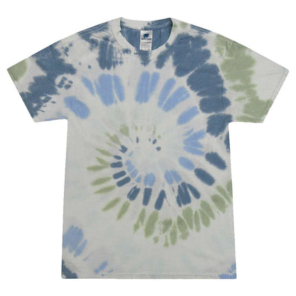 Youth Multi-Color Tie-Dyed T-Shirt - 1000Y