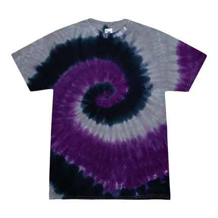 Youth Multi-Color Tie-Dyed T-Shirt - 1000Y