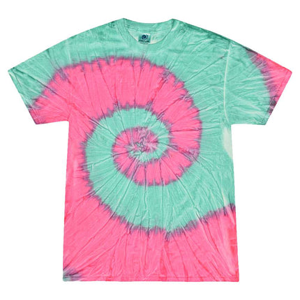 Youth Multi-Color Tie-Dyed T-Shirt - 1000Y